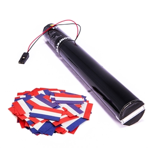40cm El Kanonrör m. BIO Flaggor NL