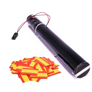 40cm El Kanonrör m. BIO Flaggor ES
