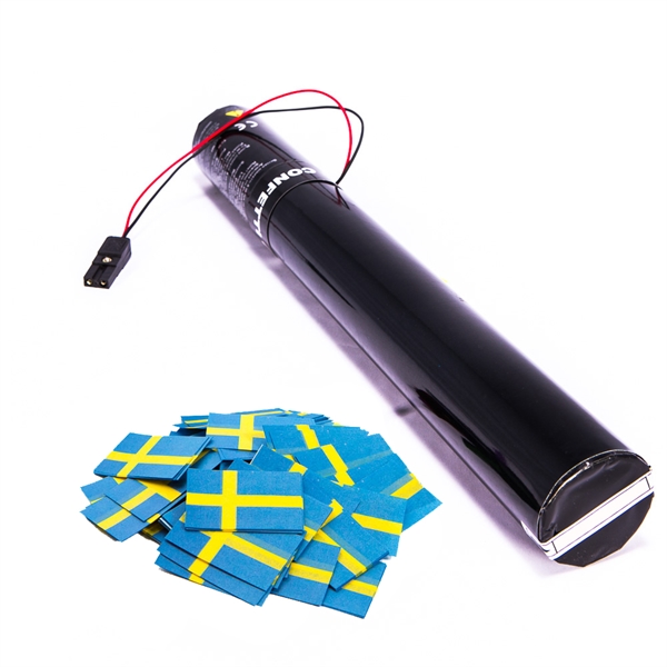 40cm El Kanonrör m. BIO Flaggor SE