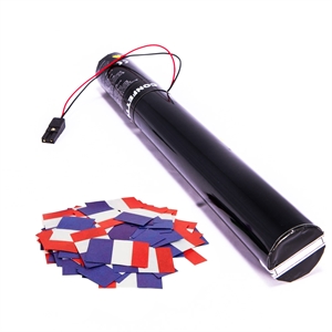 40cm El Kanonrör m. BIO Flaggor FR