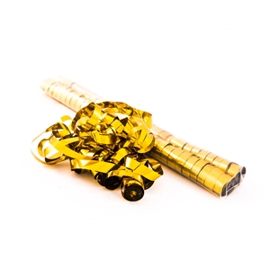 Metallserpentiner Guld 5m